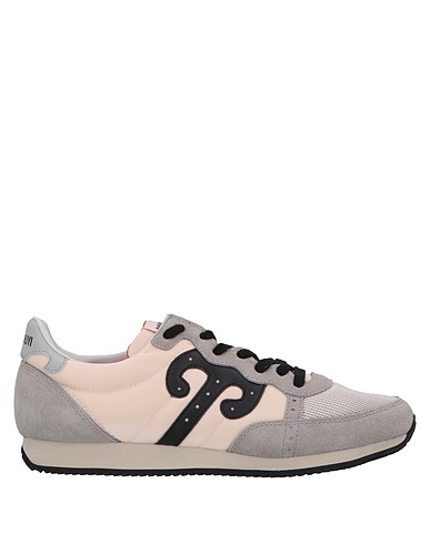 WUSHU RUYI Sneakers Ivory Leather, Textile fibres