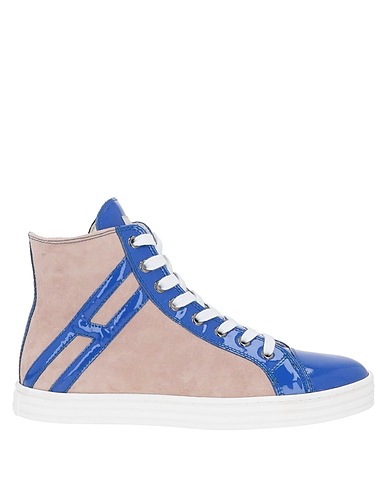 HOGAN REBEL Sneakers Bright blue Leather