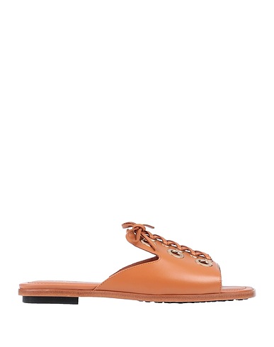 TOD'S Sandals Tan Leather