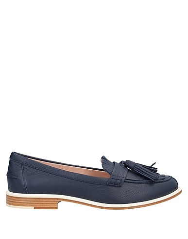 TOD'S Loafers Midnight blue Soft Leather