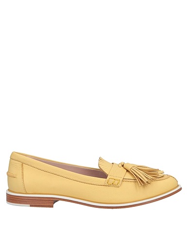 TOD'S Loafers Pastel yellow Soft Leather