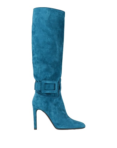 ROGER VIVIER Stiefel Blau Leder