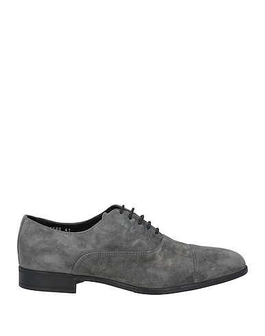 DOUCAL'S Chaussures à lacets Plomb Cuir