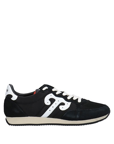 WUSHU RUYI Sneakers Negro Fibras textiles, Cuero