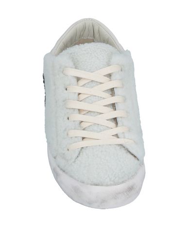 Shop Philippe Model Woman Sneakers White Size 7 Soft Leather, Textile Fibers