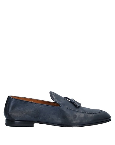 DOUCAL'S Loafers Midnight blue 100% Calfskin