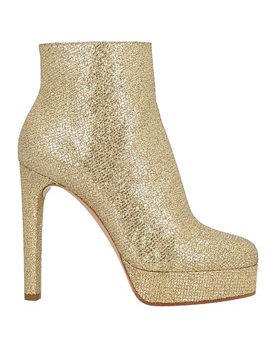 CASADEI Ankle boot Gold Leather