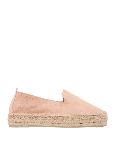 Manebi Braided-raffia Sole Espadrilles In Pink