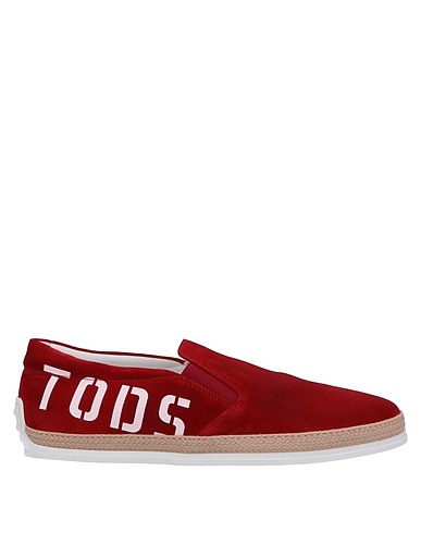 TOD'S Sneakers Red Soft Leather