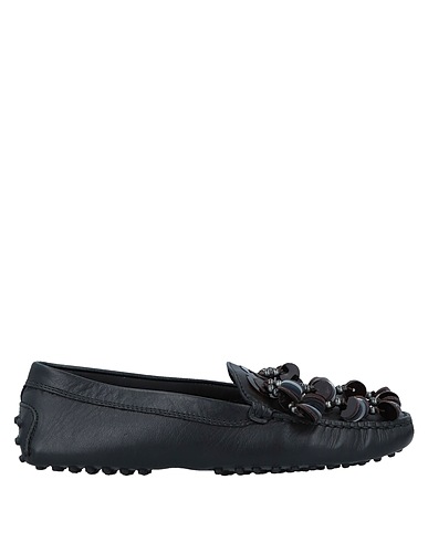 TOD'S Loafers Black Leather