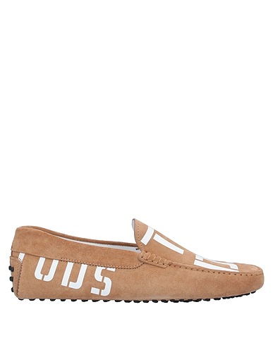 TOD'S Μοκασίνι Μπεζ Δέρμα