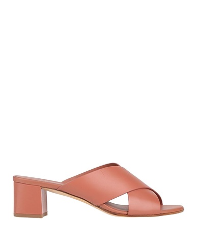 TOD'S Sandals Antique rose Soft Leather
