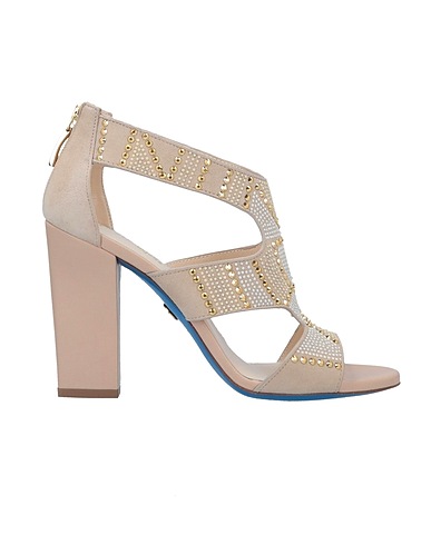 LORIBLU Sandals Beige Soft Leather