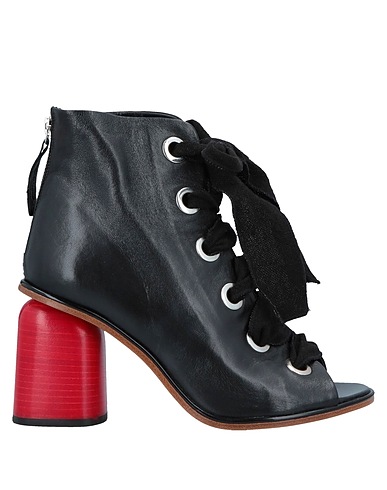 HALMANERA Ankle boot Black Soft Leather