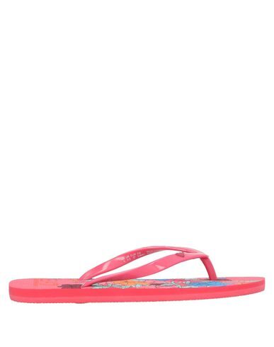 Ea7 Flip Flops In Fuchsia