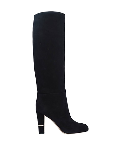 SERGIO ROSSI Boots Black Soft Leather