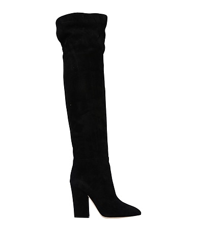 SERGIO ROSSI Boots Black Soft Leather