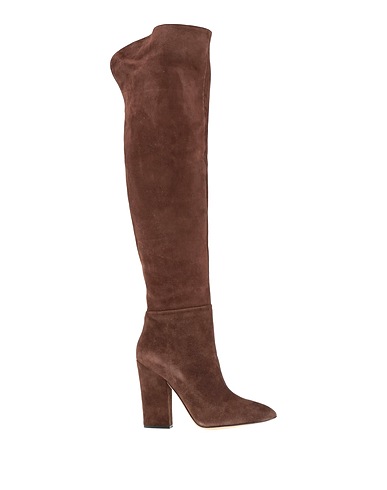 SERGIO ROSSI Boots Brown Soft Leather