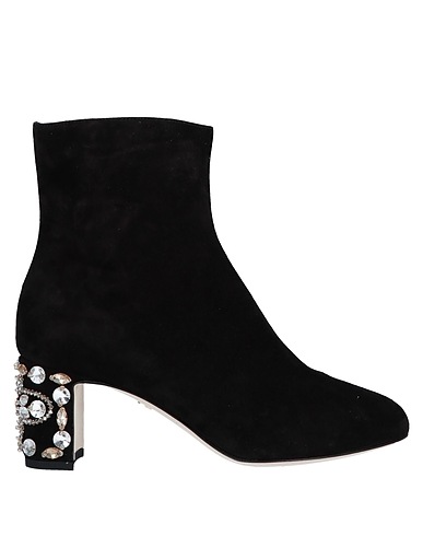 DOLCE&GABBANA Ankle boot Black Lambskin