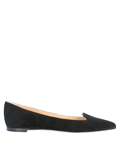 SERGIO ROSSI Loafers Black Soft Leather