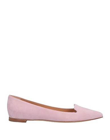 SERGIO ROSSI Loafers Pink Soft Leather