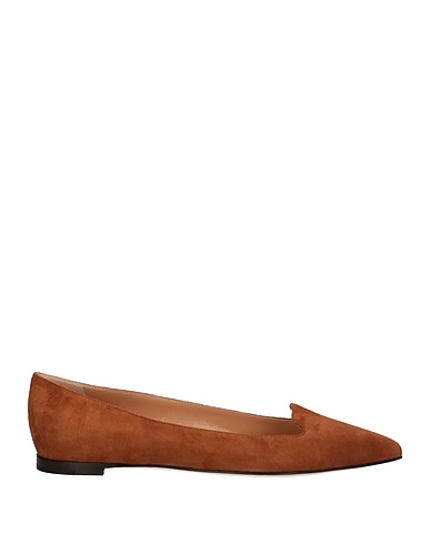 SERGIO ROSSI Loafers Brown Soft Leather