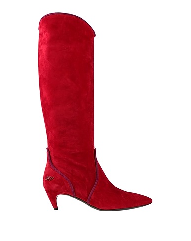 ROGER VIVIER Boots Brick red Leather