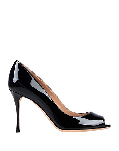 SERGIO ROSSI Pump Black Calfskin