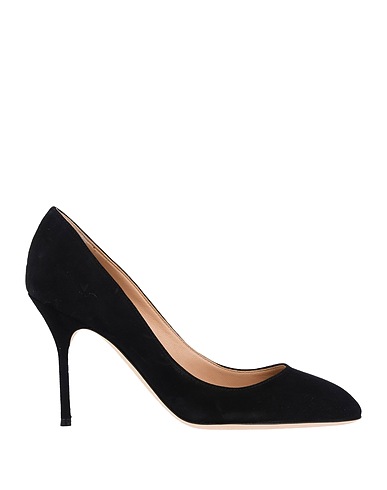 SERGIO ROSSI Court Black Leather