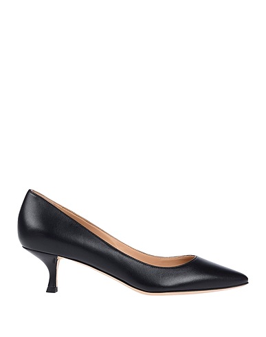 SERGIO ROSSI Court Black Soft Leather