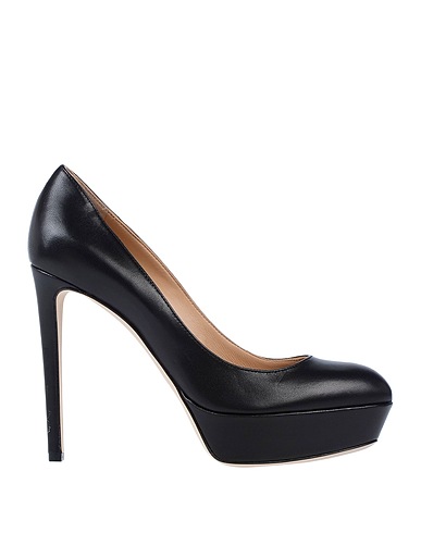 SERGIO ROSSI Court Black Soft Leather
