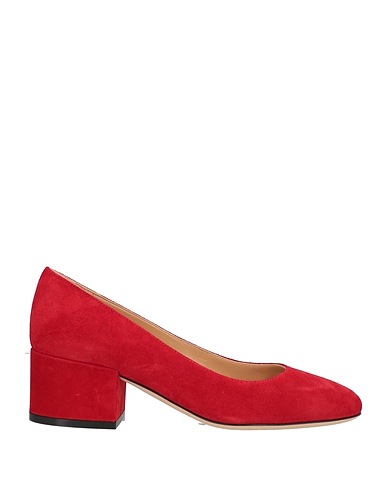 SERGIO ROSSI Court Tomato red Leather