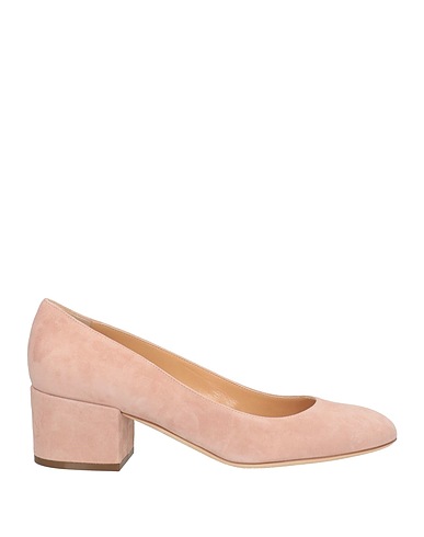 SERGIO ROSSI Escarpins Rose poudré Cuir