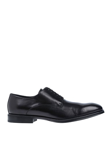 SERGIO ROSSI Stringate Nero Pelle di vitello
