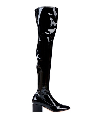 SERGIO ROSSI Boots Black Textile fibres