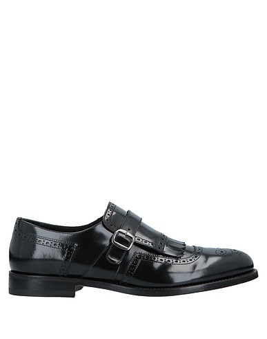 SERGIO ROSSI Loafers Black Soft Leather