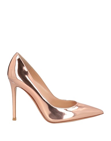 GIANVITO ROSSI Décolleté Oro rosa Pelle