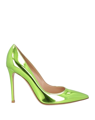 GIANVITO ROSSI Décolleté Verde chiaro Pelle