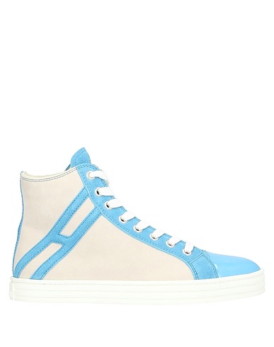 HOGAN REBEL Sneakers Sky blue Leather