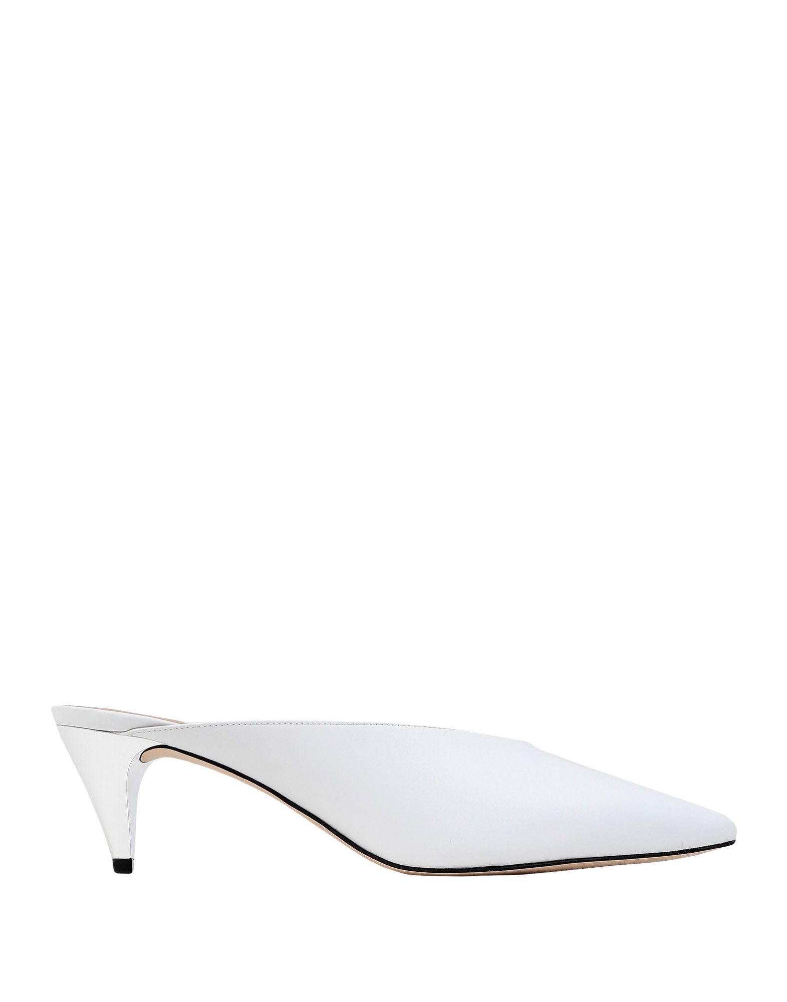 michael kors white mules