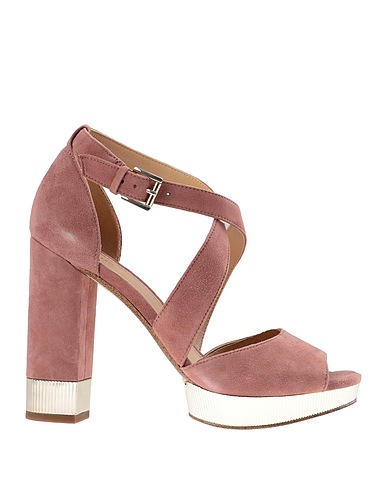 MICHAEL MICHAEL KORS Sandals VALERIE PLATFORM
 Antique rose Sheepskin