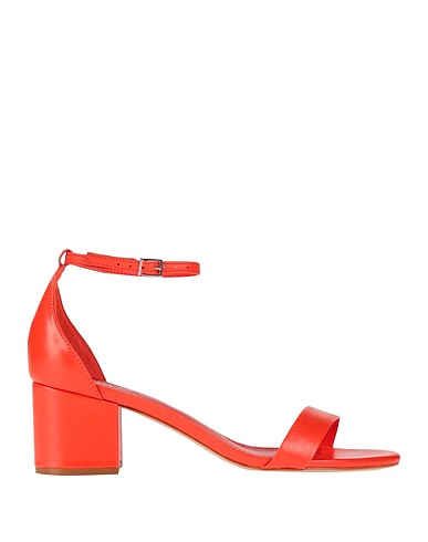 SCHUTZ Sandalen Rot Leder