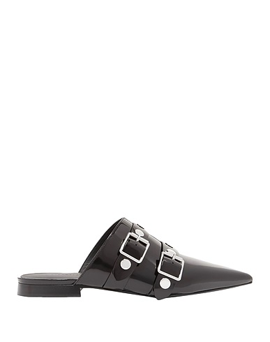 VICTORIA BECKHAM Mules and clogs Black Calfskin