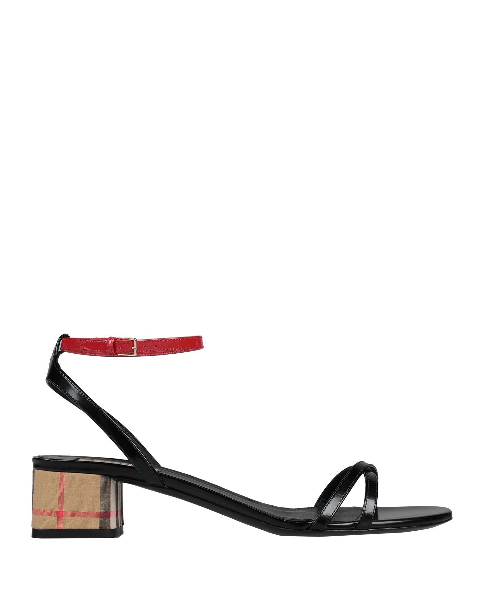 burberry sandals womens grey