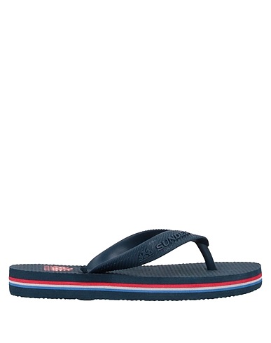 SUNDEK Infradito Blu notte Fibre tessili, Gomma