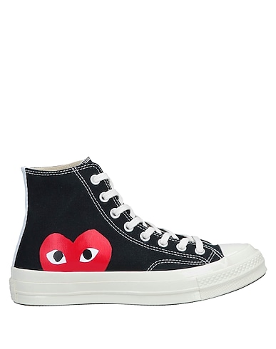 CONVERSE x COMME des GARÇONS PLAY Sneakers Nero Fibre tessili