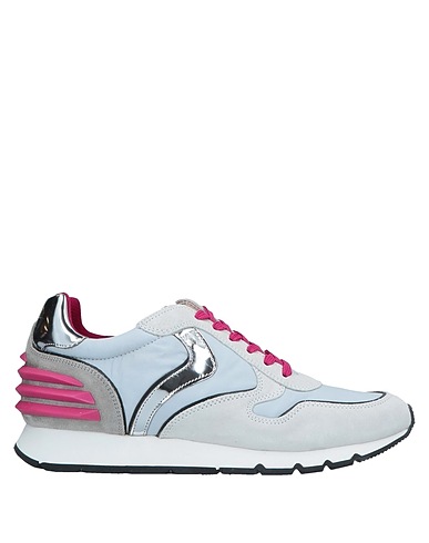 VOILE BLANCHE Sneakers Fuchsia Soft Leather, Textile fibres