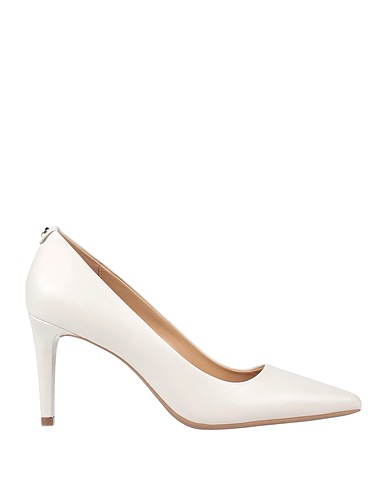 MICHAEL MICHAEL KORS Décolleté Avorio 100% Pelle di bovino