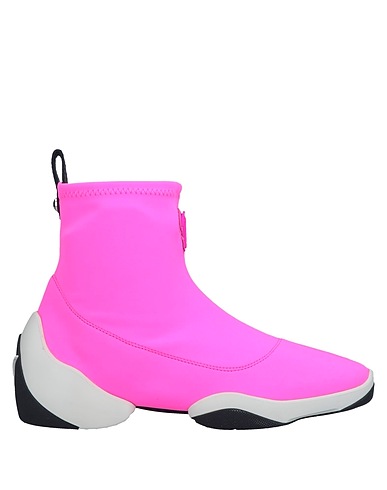 GIUSEPPE ZANOTTI Sneakers Fuchsia Textile fibres