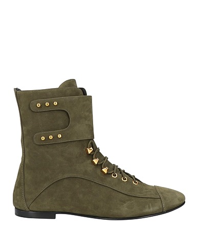 GIUSEPPE ZANOTTI Ankle boot Military green Leather
